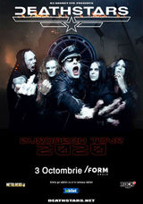 DEATHSTARS canta la /FORM Space pe 3 Octombrie
