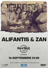 Concert Alifantis & ZAN pe 16 septembrie