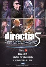 Brasov: Concert Directia 5 pe 8 octombrie
