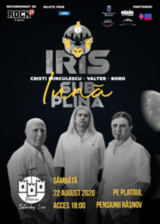 IRIS-Cristi Minculescu, Valter si Boro canta SUB LUNA PLINA pe 22 august