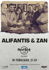 Concert Alifantis & ZAN pe 18 februarie 2021