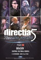 Brasov: Concert Directia 5 pe 14 noiembrie