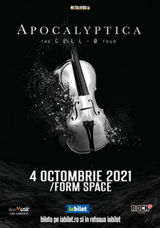 Apocalyptica in concert la Cluj-Napoca pe 4 octombrie