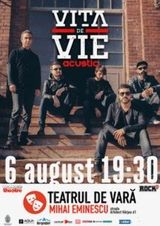 Concert Vita de Vie Acustic la Teatrul de Vara Mihai Eminescu pe 6 august