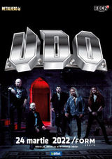 Concert U.D.O. la FORM Space pe 24 Martie 2022