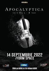 Concert Apocalyptica la Cluj-Napoca pe 14 septembrie