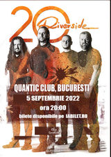 Concert aniversar Riverside pe 5 septembrie in Quantic Club