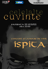Concert Cluj-Napoca: Lansare de vinil Celelalte Cuvinte: Ispita LIVE @ Hardward Pub