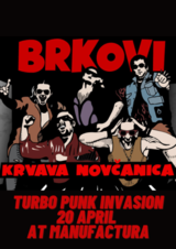 Timisoara Brkovi - Turbo Punk Invasion @ Manufactura