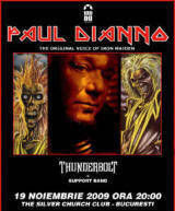 R.U.S.T. canta in deschiderea concertului Paul Di'Anno (ex-Iron Maiden) la Bucuresti