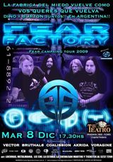 Fear Factory s-au reunit oficial si sustin primul concert in Argentina