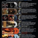 Cinci albume Bathory reeditate in format vinil color