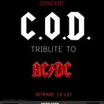 Concert tribut AC/DC cu trupa C.O.D in Fire Club
