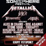 Megadeth, Anthrax si Alice in Chains la Sonisphere Cehia (video)