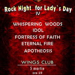 Rock Night for Lady's Day in Wings Club Bucuresti