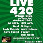 Concert caritabil LIVE 420 Wings Club din Bucuresti