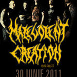 Spot video pentru concertul Malevolent Creation la Bucuresti