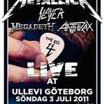 Metallica au cantat alaturi de Megadeth si Anthrax (video)