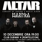 Concert de lansare album Altar in club Subway 4 din Bacau