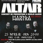 Concert ALTAR in Fire Club din Bucuresti