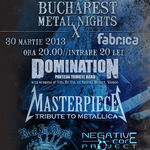 BMN X la Club Fabrica: Domination, Masterpiece, Negative Core Project