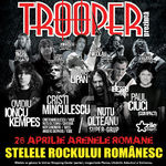 TROOPER te trimite,  timp de un an, la cele mai mari concerte rock din Bucuresti!