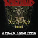 S-au pus in vanzare biletele pentru concertul Kreator, Decapitated si Dagoba de la Bucuresti