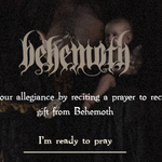 Vrei sa asculti ceva nou de la Behemoth? Trebuie sa spui o rugaciune