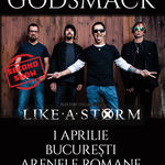 Godsmack la Arenele Romane pe 1 Aprilie: Program si Reguli de acces