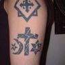 Poze Poze Tatuaje. Modele de Tatuaje (foto) - Cruce si semiluna
