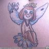 Poze Poze Tatuaje. Modele de Tatuaje (foto) - Fetita cu aripi desen animat