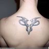 Poze Poze Tatuaje. Modele de Tatuaje (foto) - Tribal cu aripi pe spate