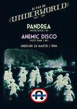Concert Pandrea si Anemic Disco in Club Underworld