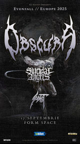 Obscura, Suicidal Angels si Sadist la FORM Space
