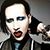 Lady GaGa ii declara iubire eterna lui Marilyn Manson Lady GaGa ii declara iubire eterna lui Marilyn Manson