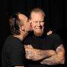 Poze Poze Metallica - lars si james, big kiss